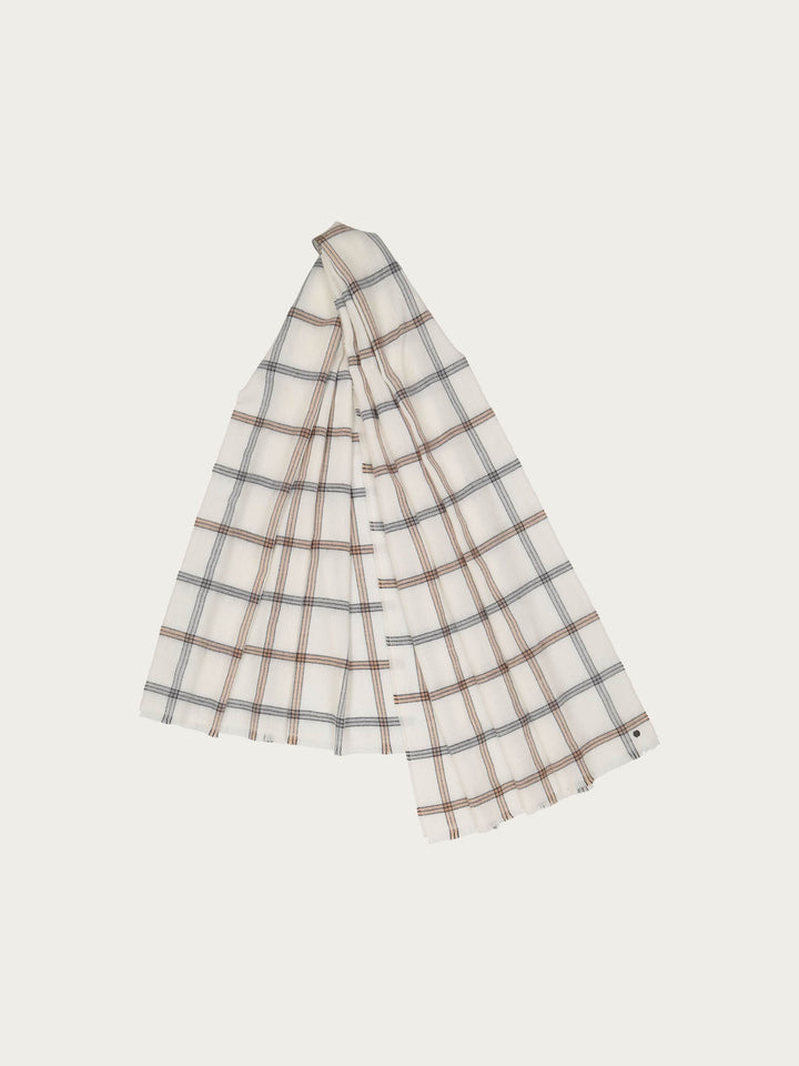 Sustainability Edition - Karierter Wollschal