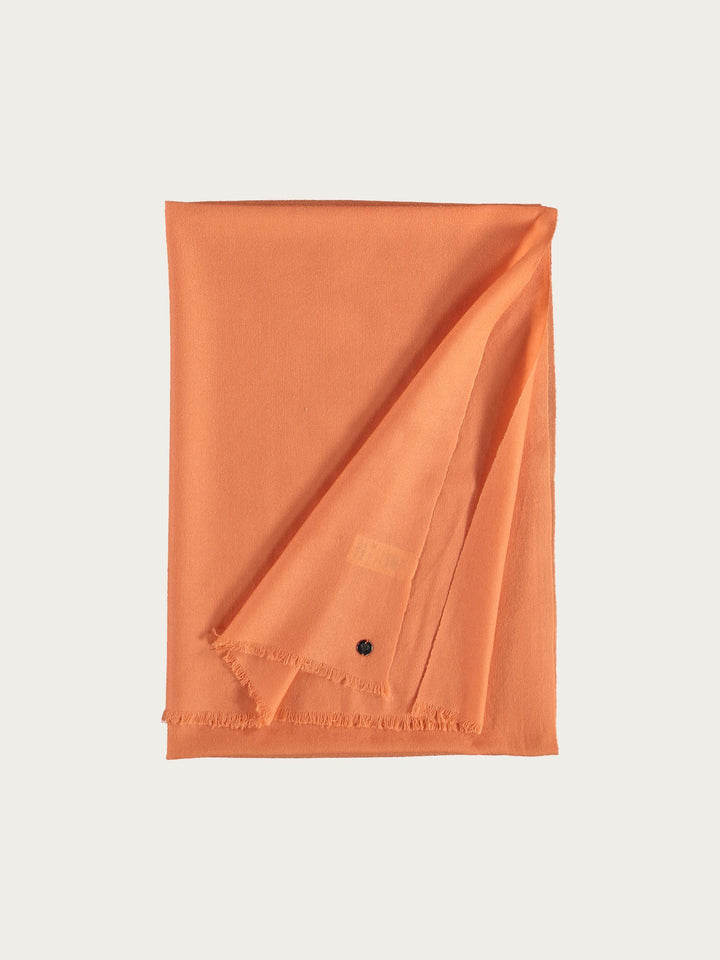 Einfarbige Pashmina aus reiner Wolle