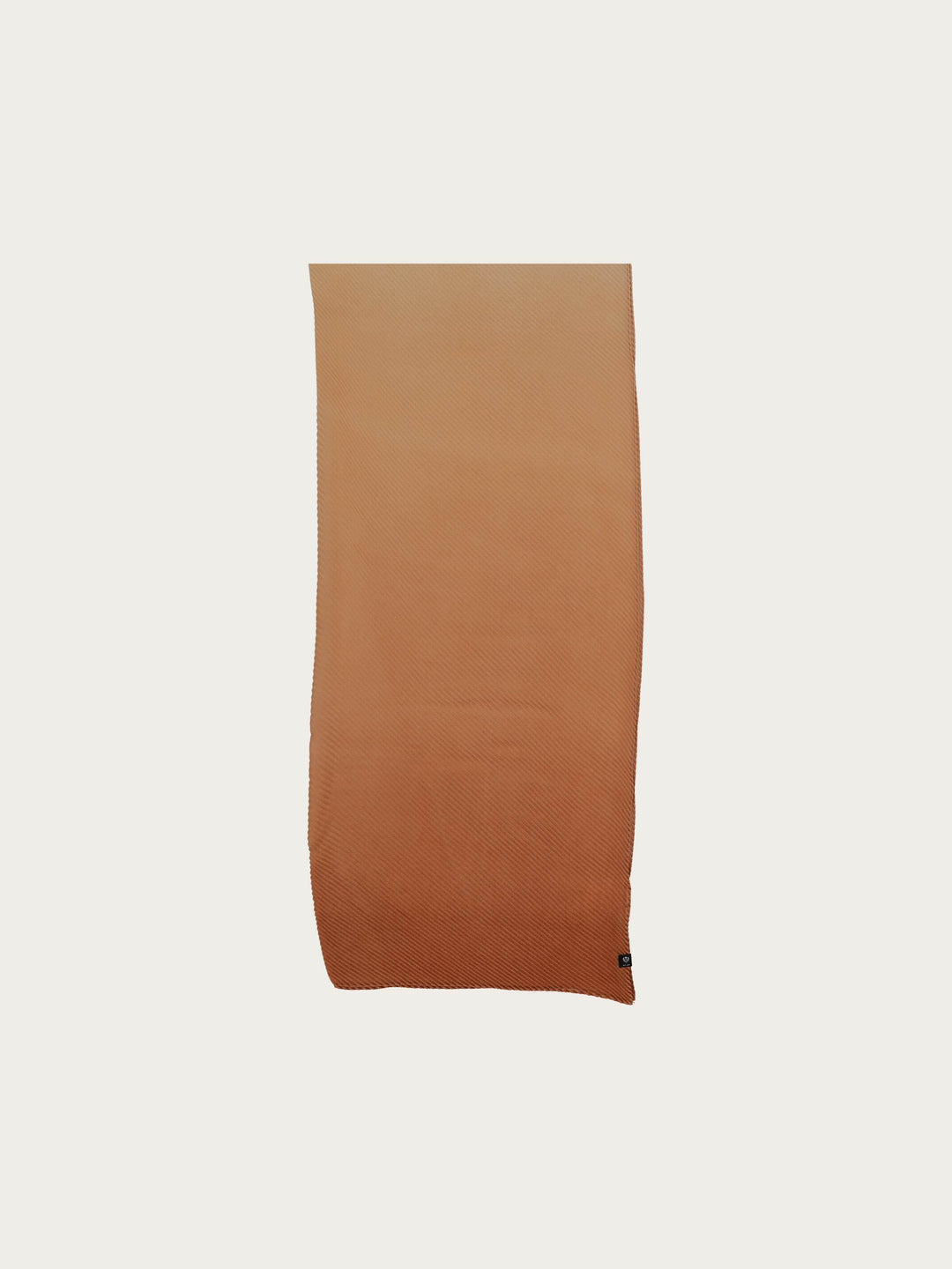 Plissee-Stola mit Ombré-Effekt