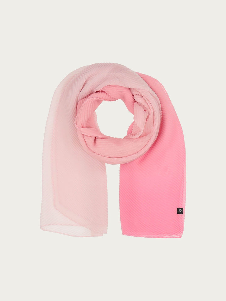 Plissee-Stola mit Ombré-Effekt