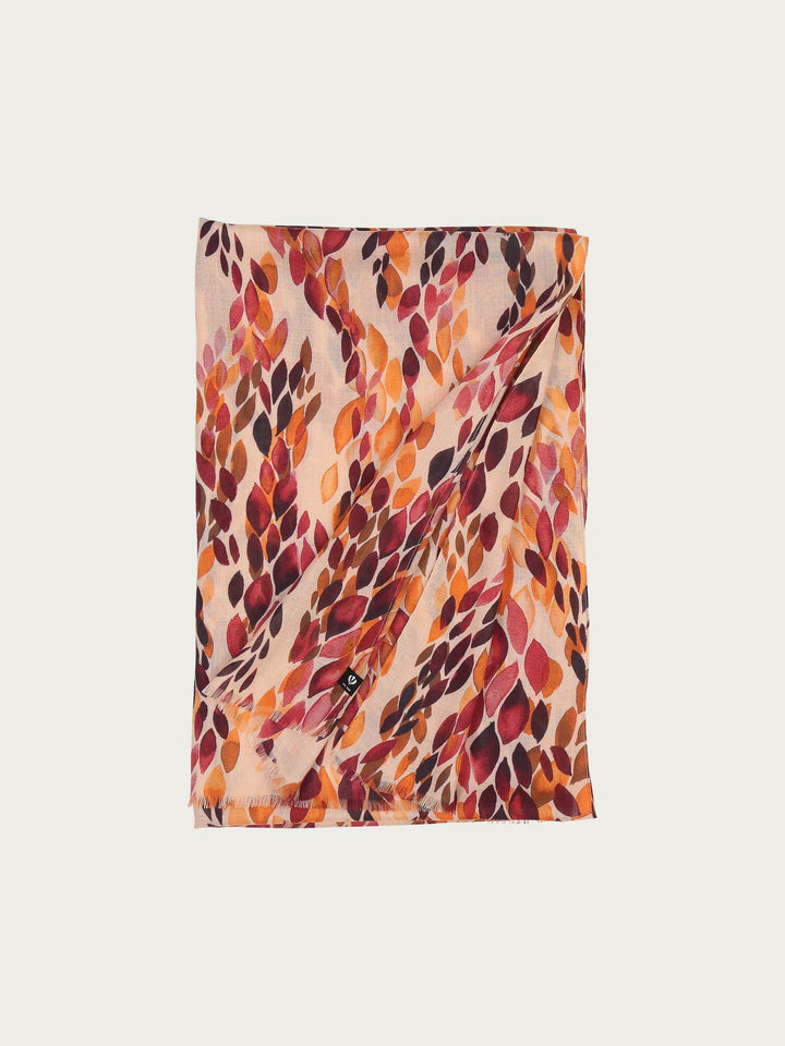 Sustainability Edition - Schal mit Blätter-Design