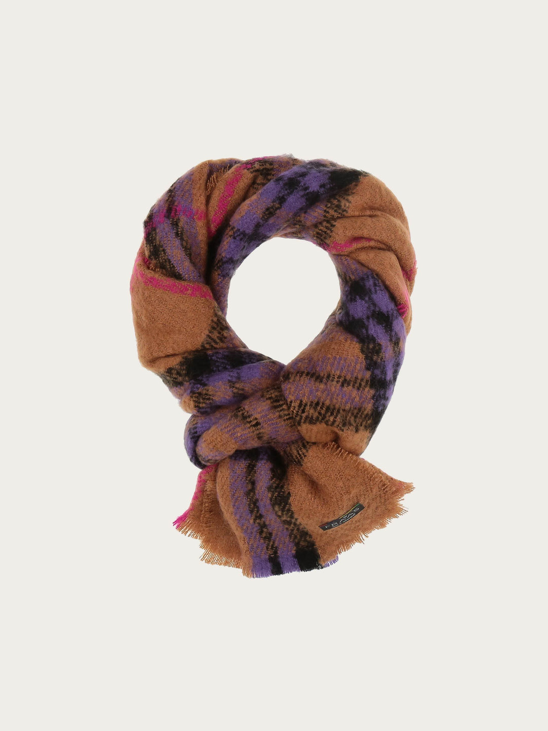 Cashmink-Stola mit FRAAS Plaid Karo