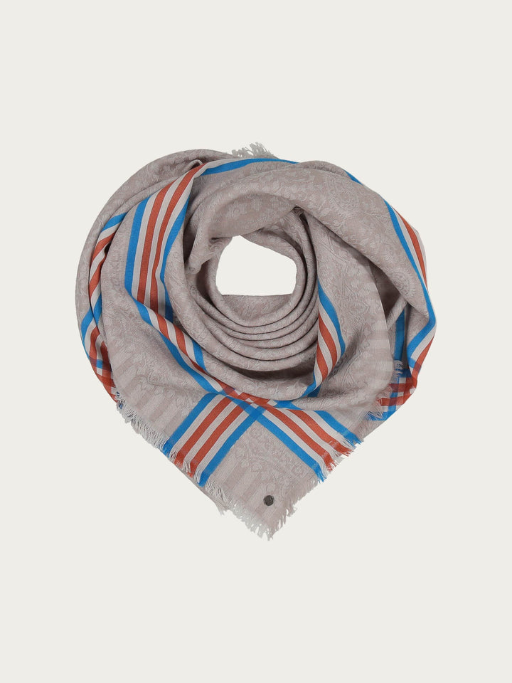 Tuch mit Paisley-Muster in Wollmischung