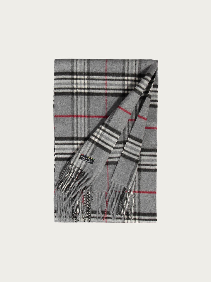 Schmaler Cashmink-Schal mit FRAAS Plaid Karo