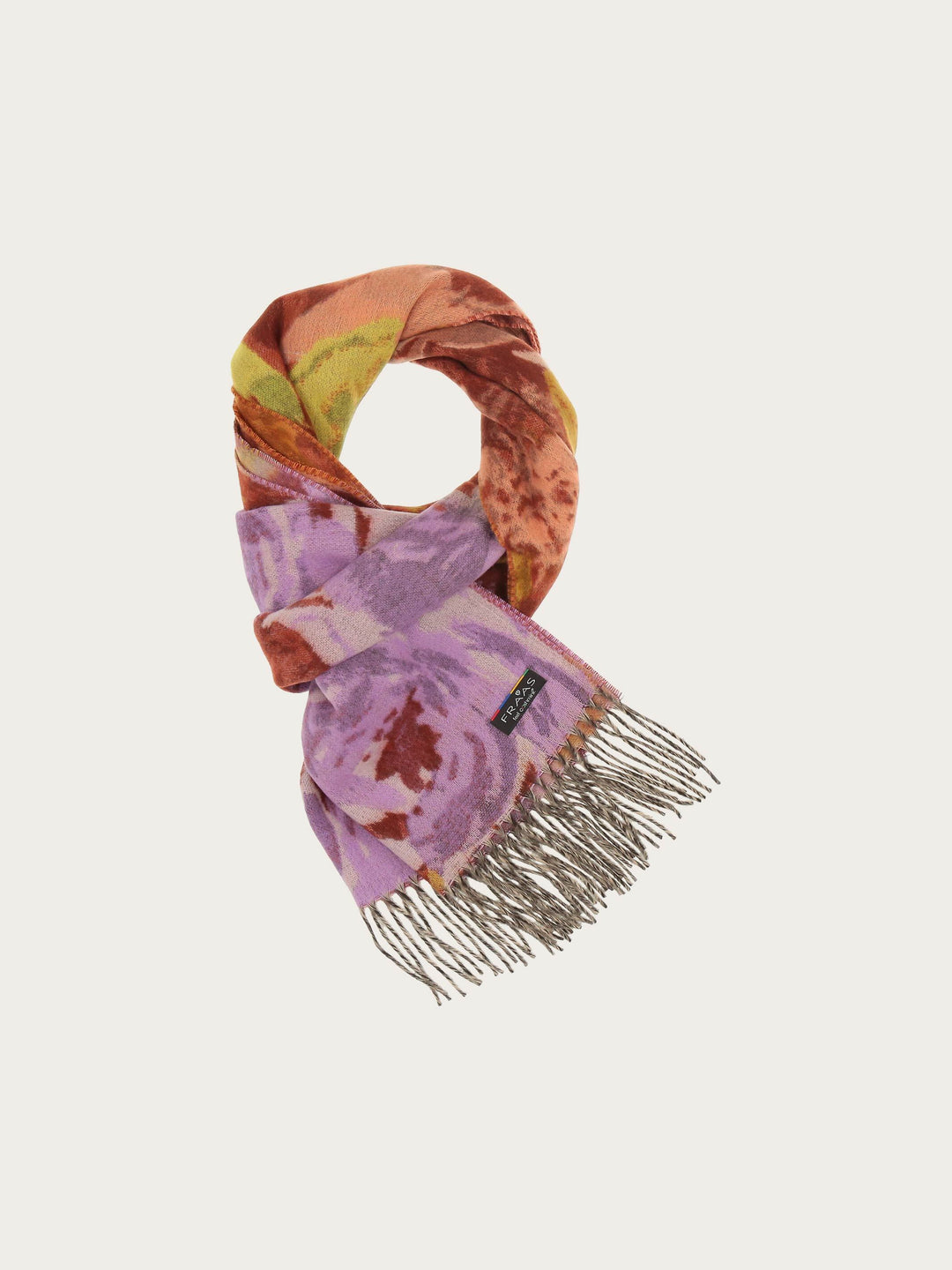 Cashmink-Schal mit romantischem Blumen-Design