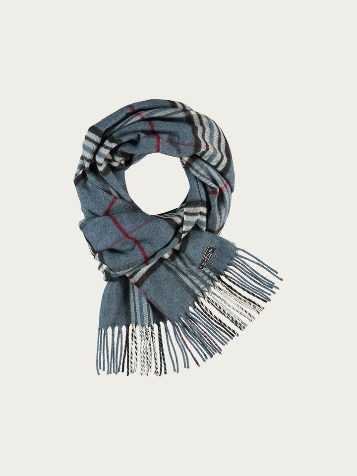 Schmaler Cashmink-Schal mit FRAAS Plaid Karo