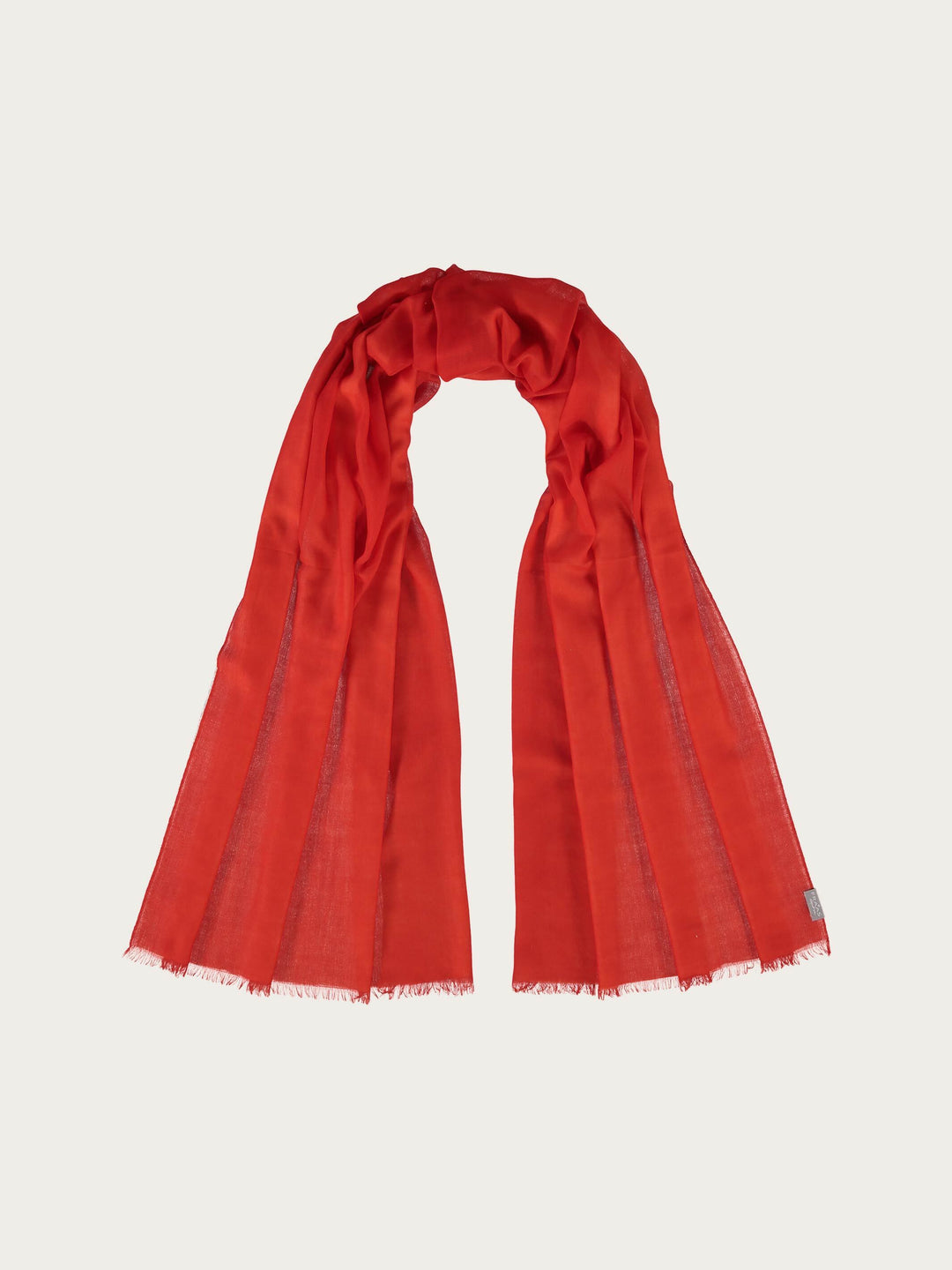 Zarte einfarbige Pashmina aus reinem Kaschmir