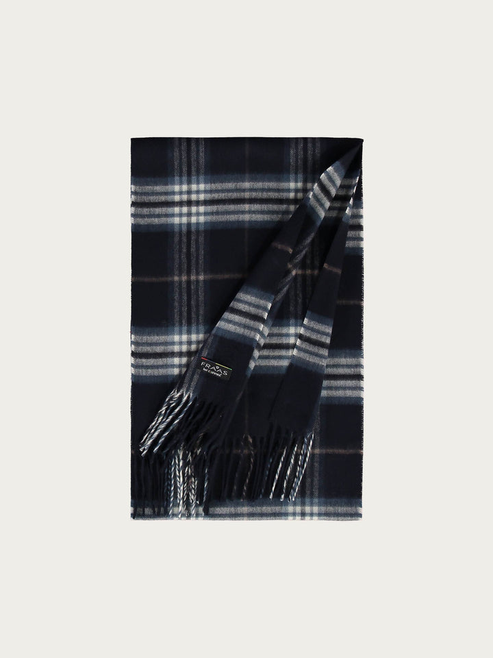 Schmaler Cashmink-Schal mit FRAAS Plaid Karo