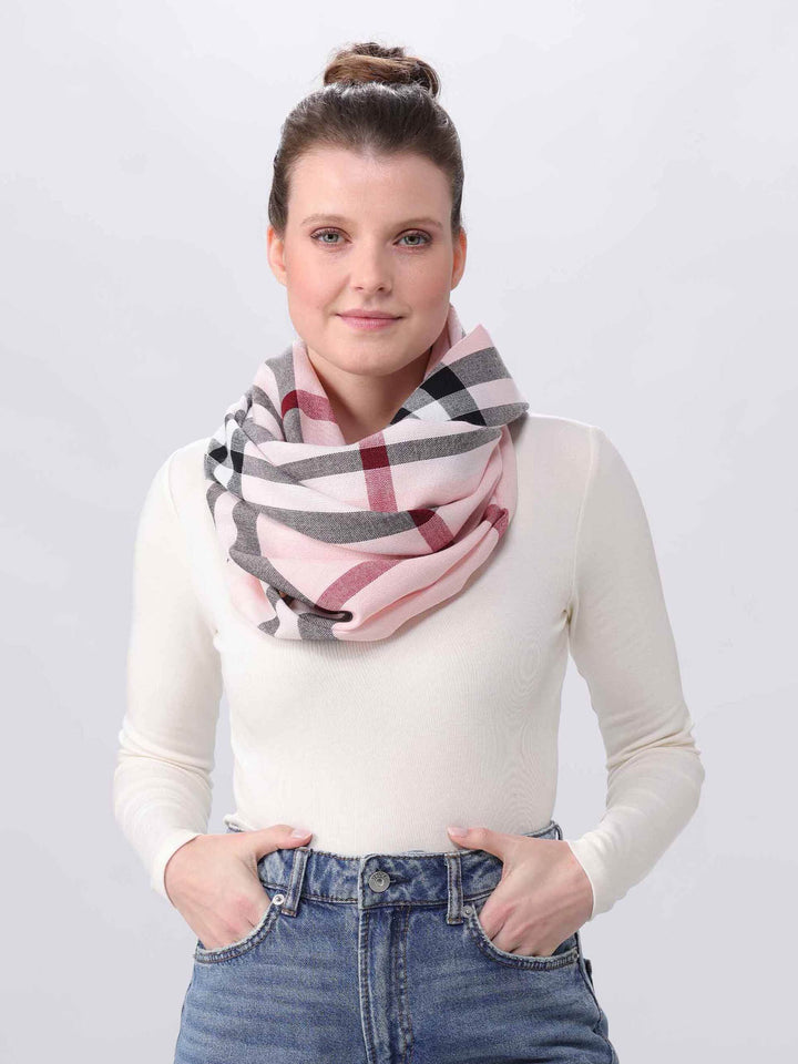 Loop mit FRAAS Plaid Karo