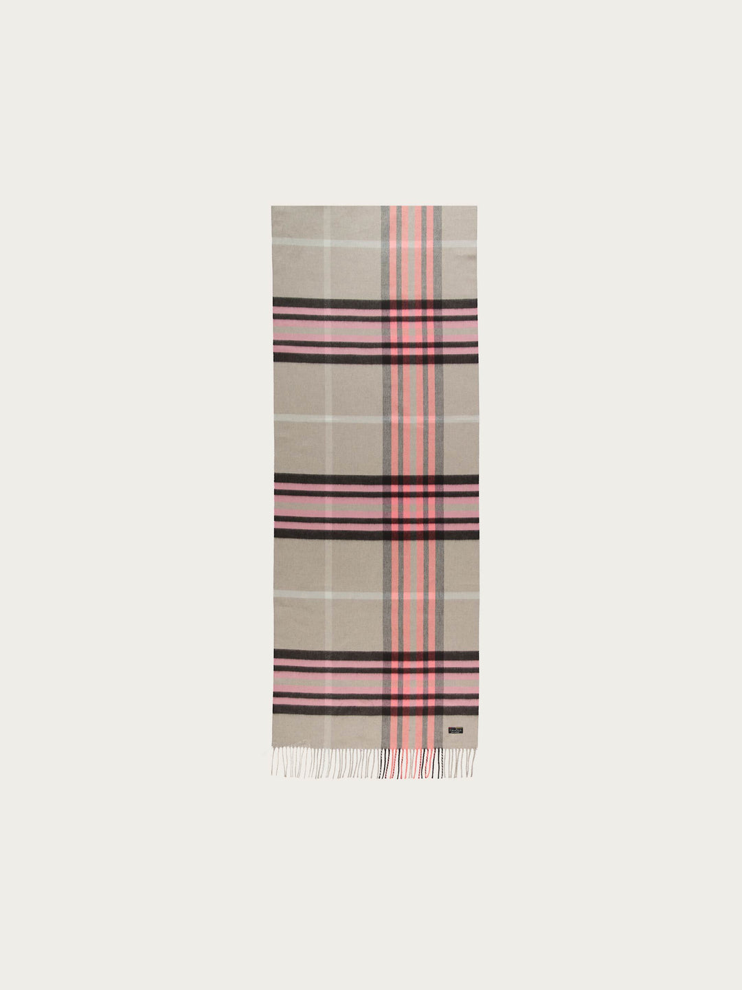 Breiter Cashmink-Schal mit FRAAS Plaid Karo