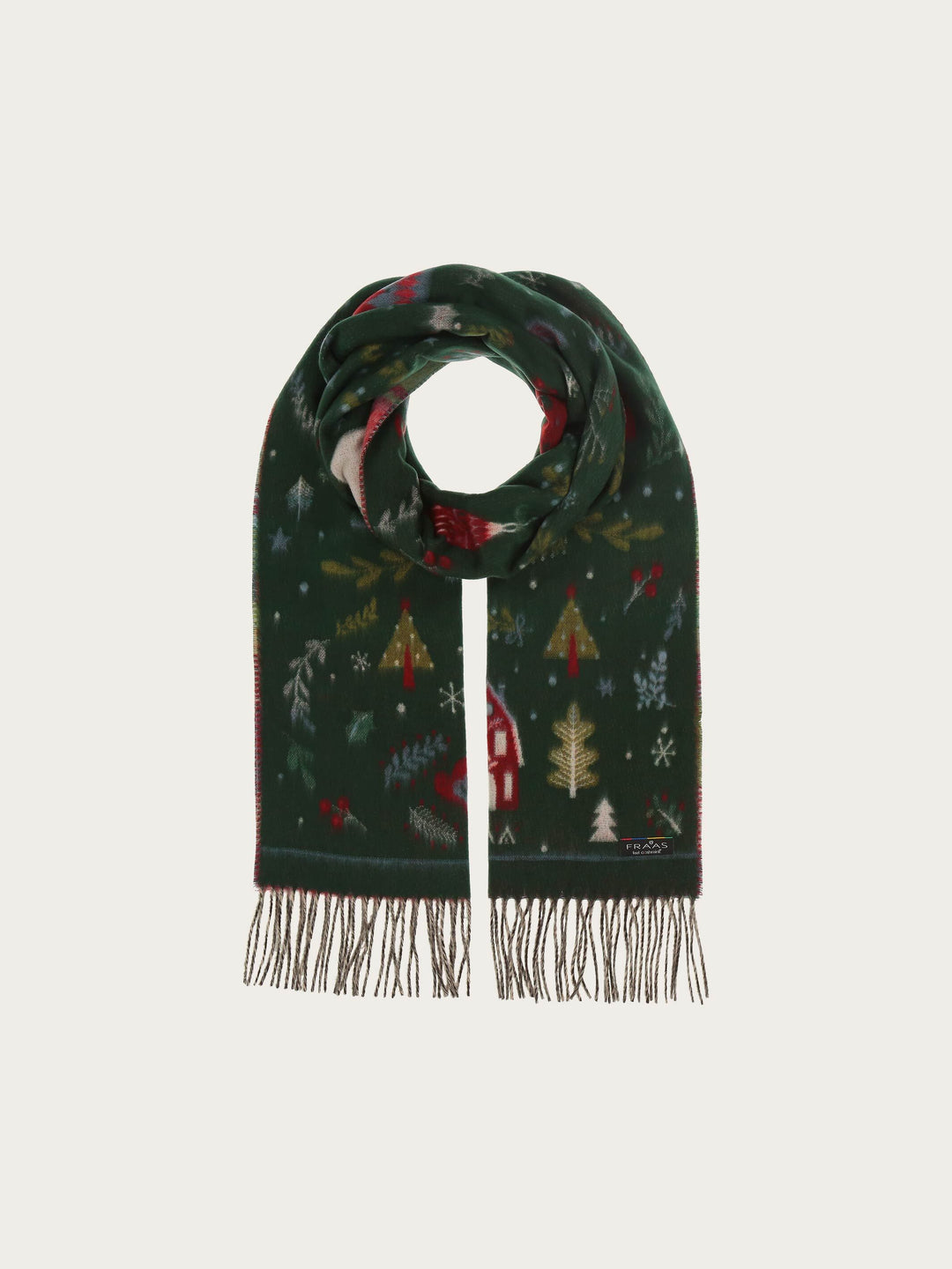 Cashmink-Schal mit Weihnachts-Design