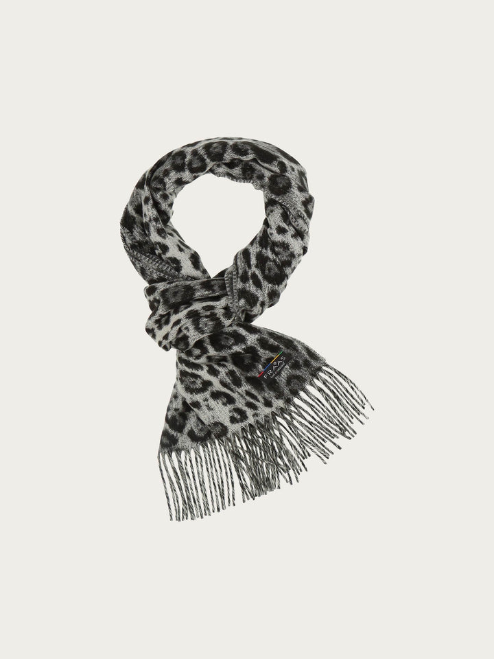 Cashmink-Schal mit Leo-Design