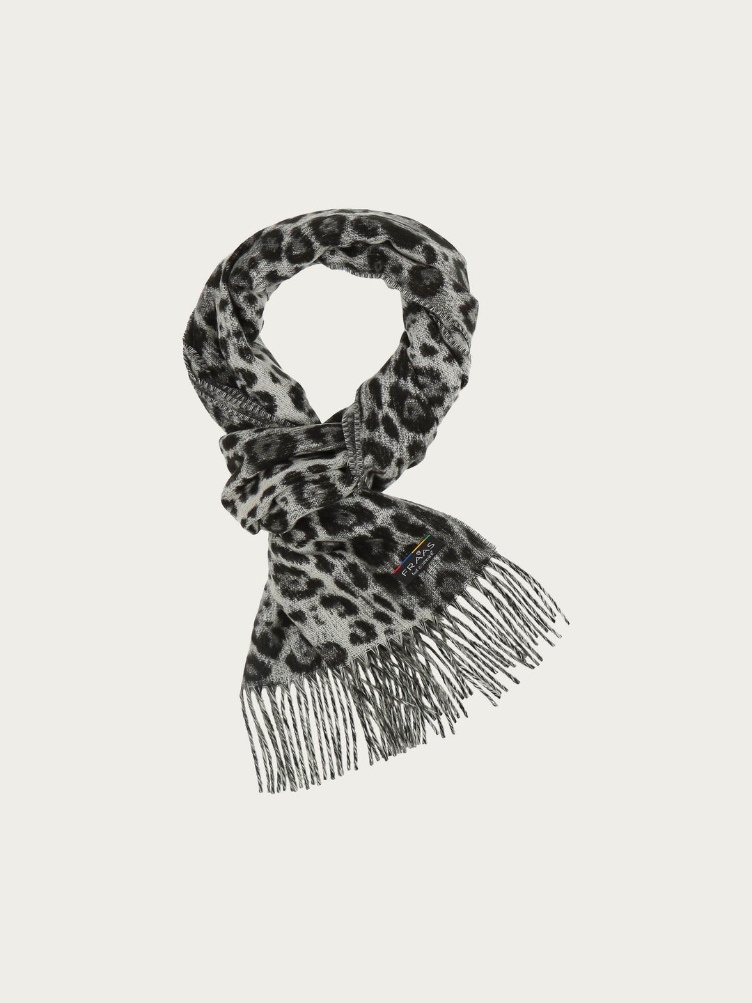 Cashmink-Schal mit Leo-Design
