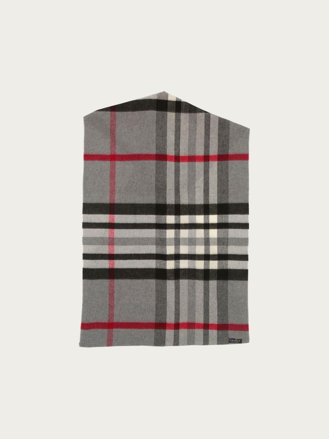 Schmaler Cashmink-Loop mit FRAAS Plaid Karo