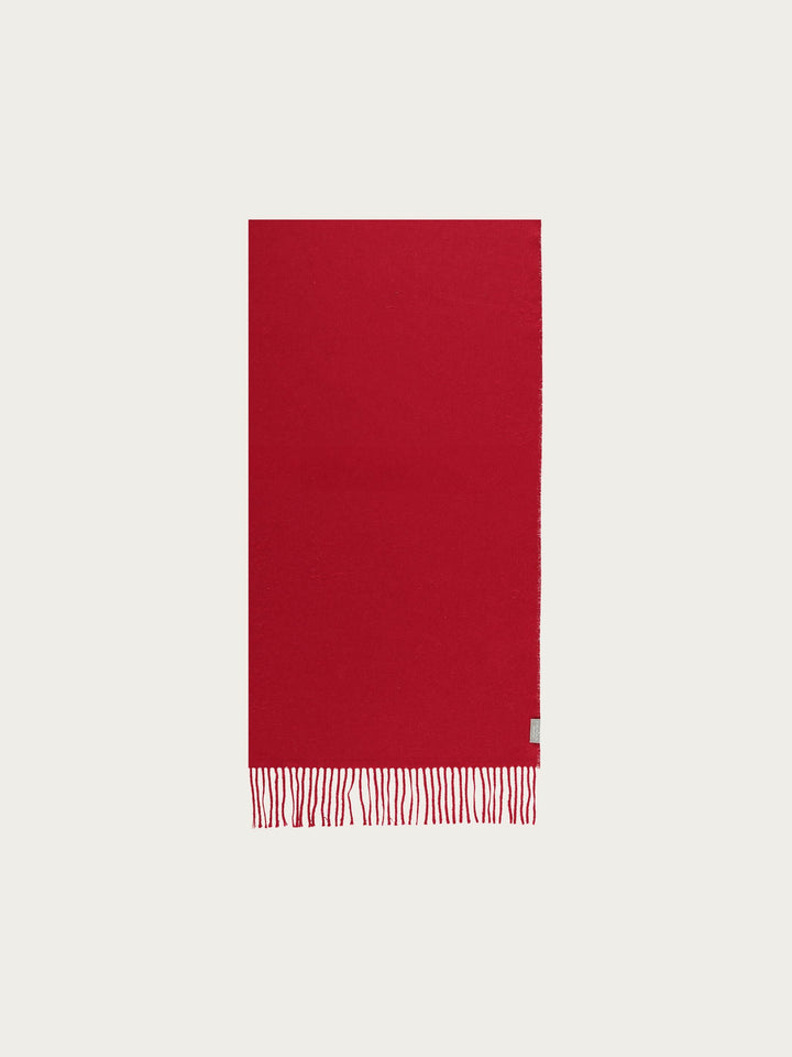 Schal aus reinem Kaschmir mit Fransen
