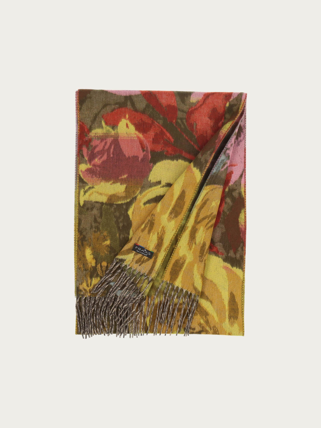 Cashmink-Schal mit romantischem Blumen-Design