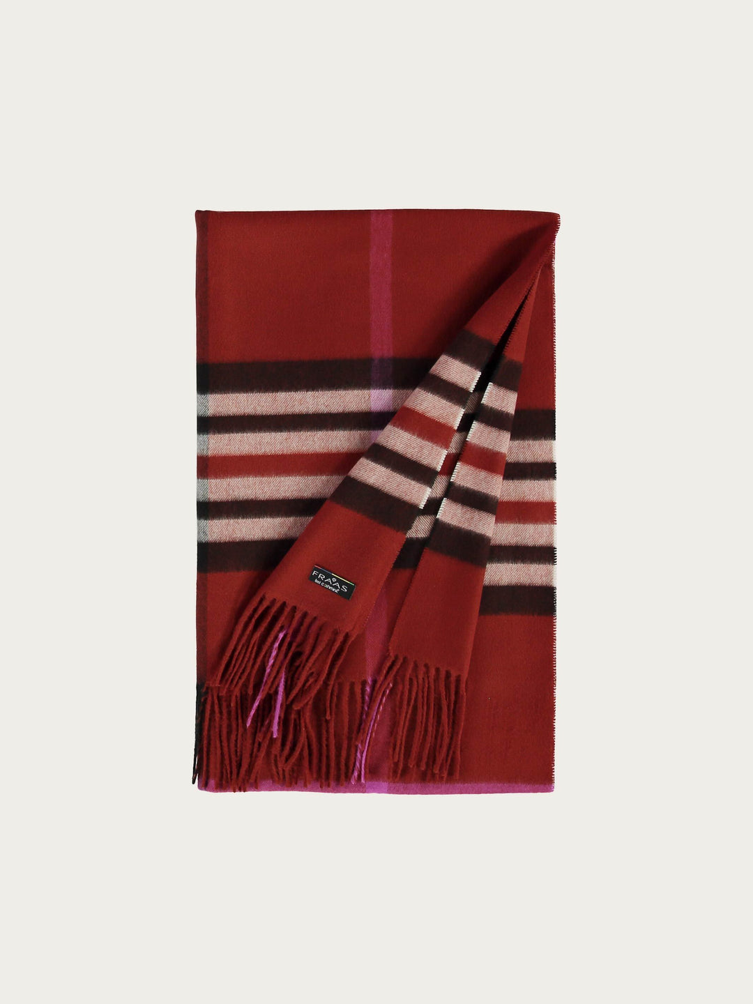 Breiter Cashmink-Schal mit FRAAS Plaid Karo