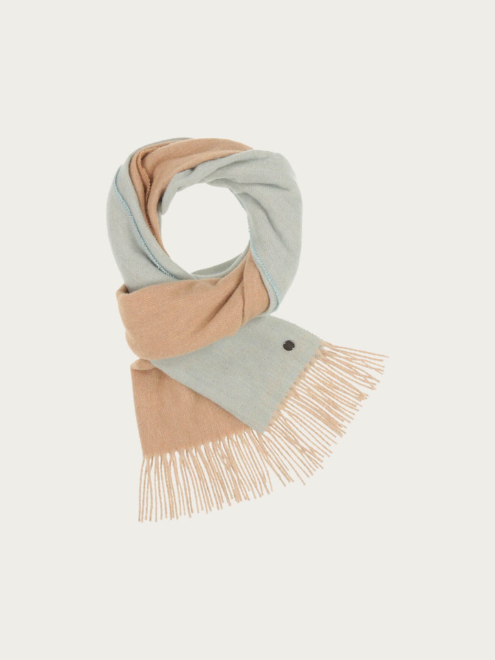 Sustainability Edition - Zweifarbiger Schal in Wollmischung