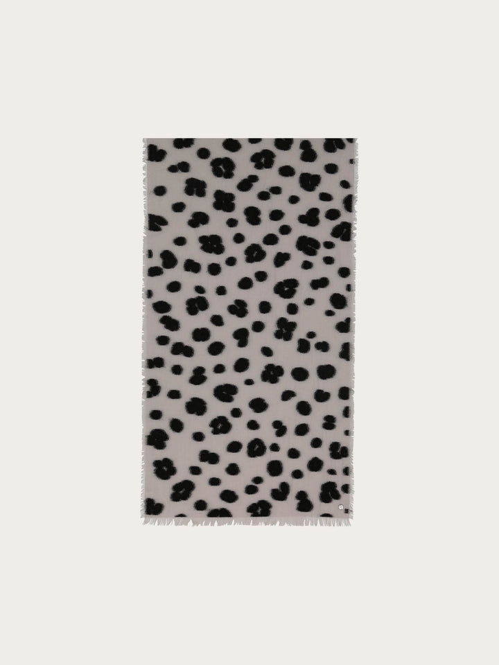 Fil Coupé Schal mit Leo-Design