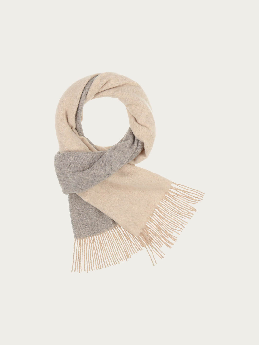 Sustainability Edition - Zweifarbiger Schal in Wollmischung