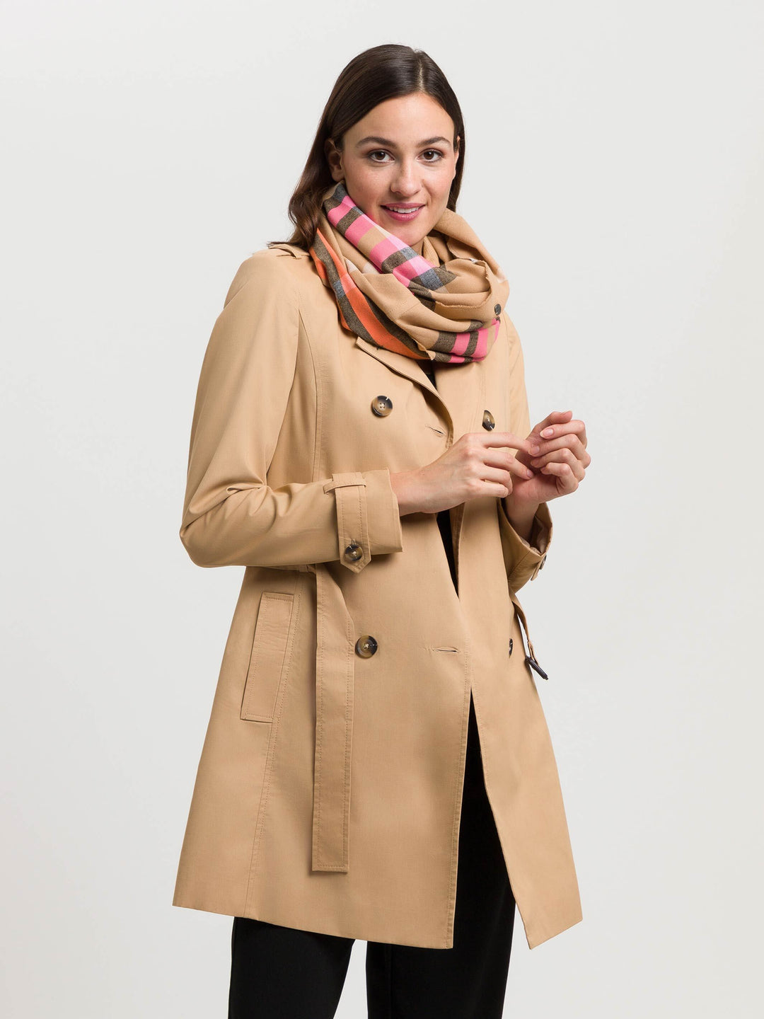 Loop mit FRAAS Plaid Karo