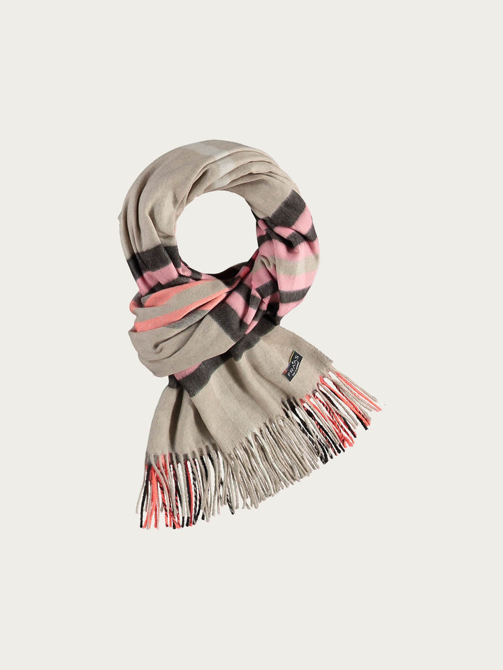 Breiter Cashmink-Schal mit FRAAS Plaid Karo