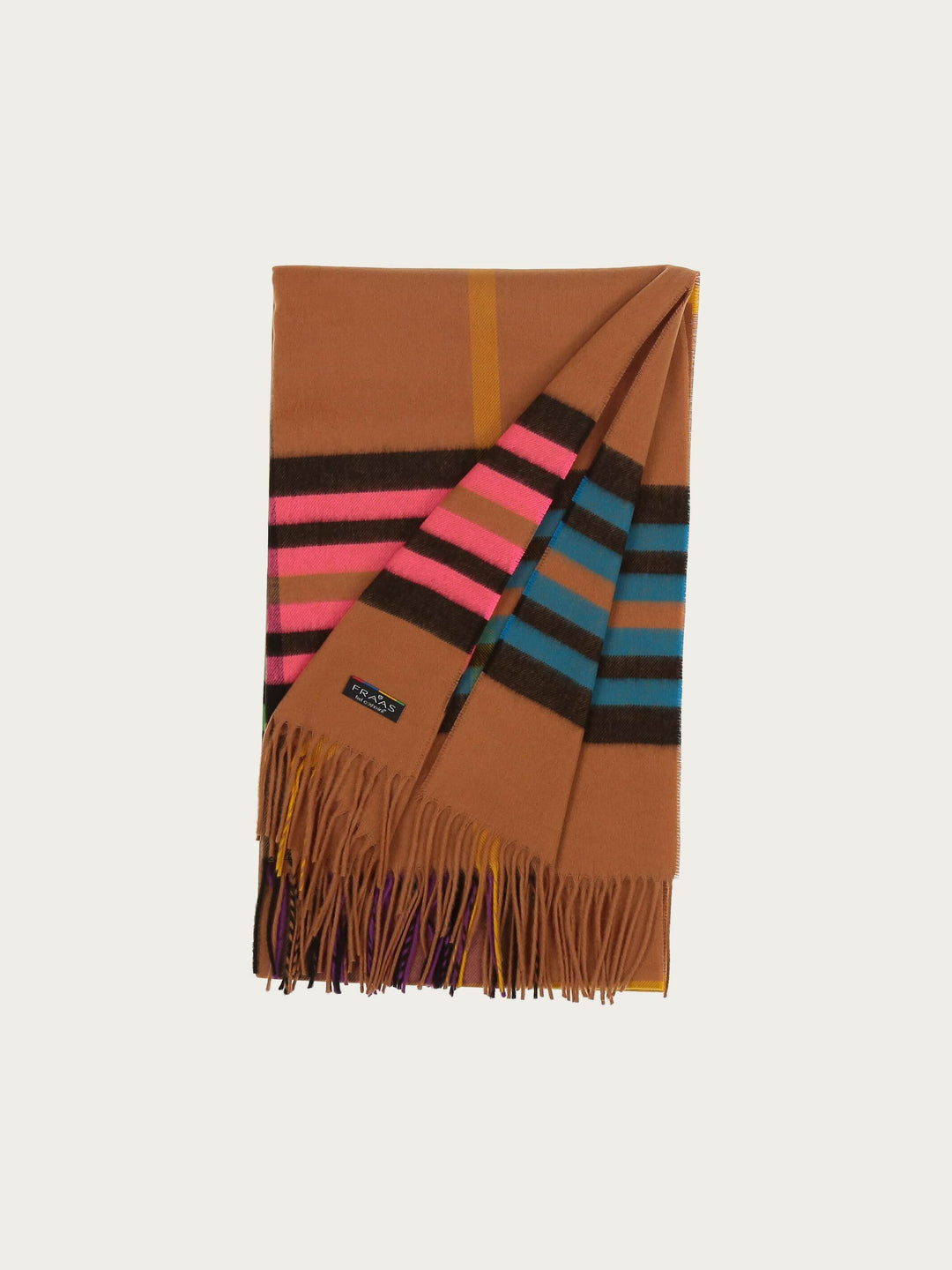 Breiter Cashmink-Schal mit FRAAS Plaid Karo