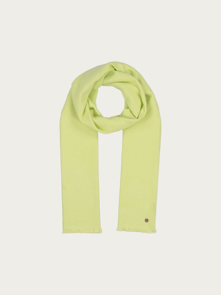 Einfarbiger Schal aus reinem Kaschmir