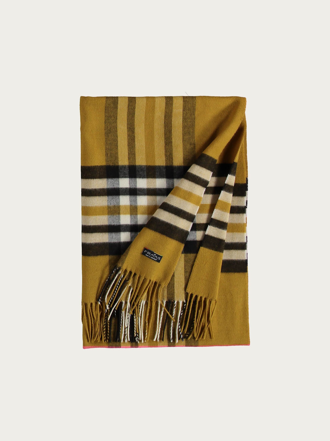 Breiter Cashmink-Schal mit FRAAS Plaid Karo