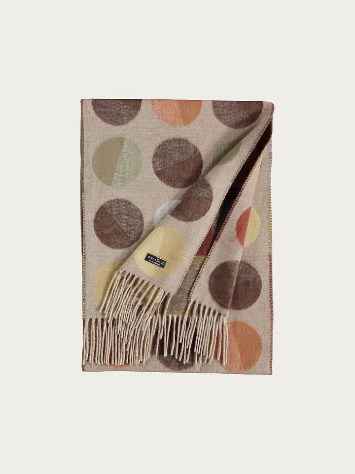 Cashmink-Schal mit großen Punkten