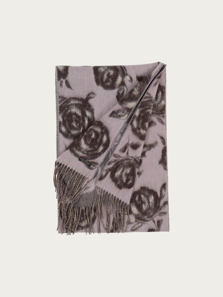Cashmink-Schal mit Rosen-Design