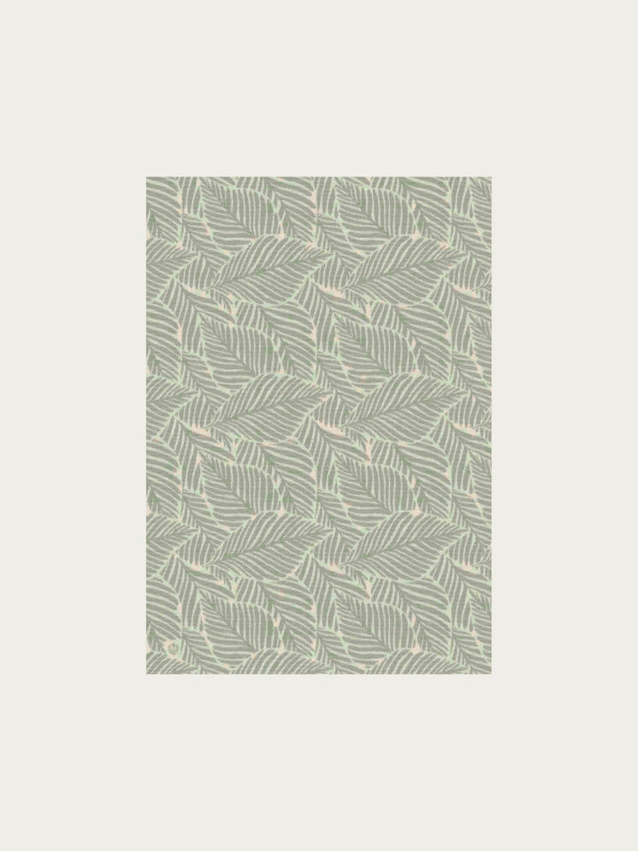 Decke mit Blätter-Design - Made in Germany