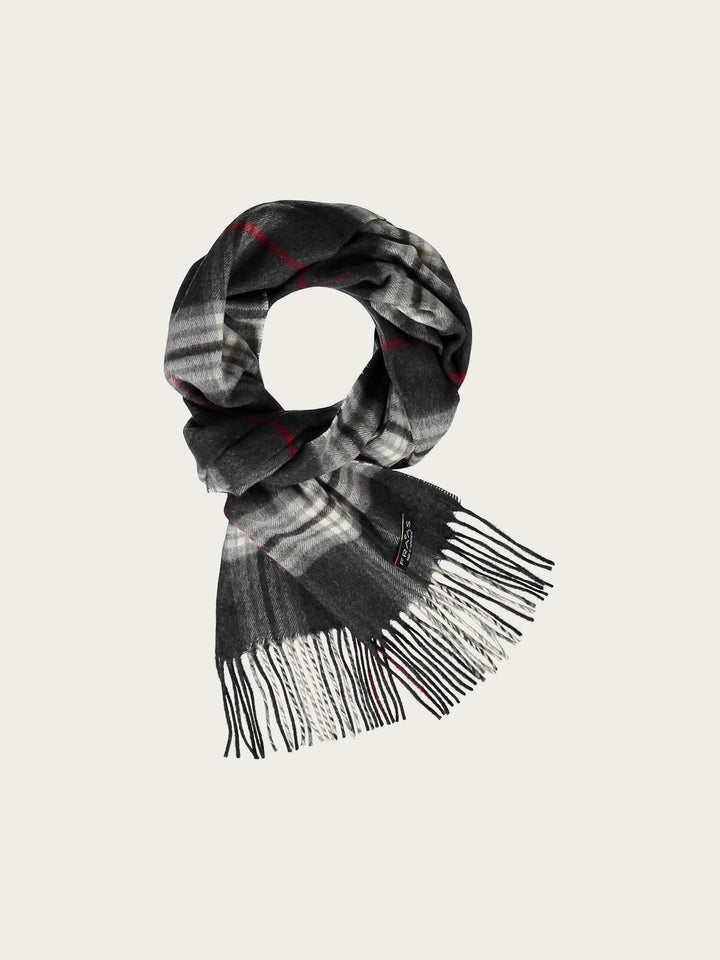 Schmaler Cashmink-Schal mit FRAAS Plaid Karo
