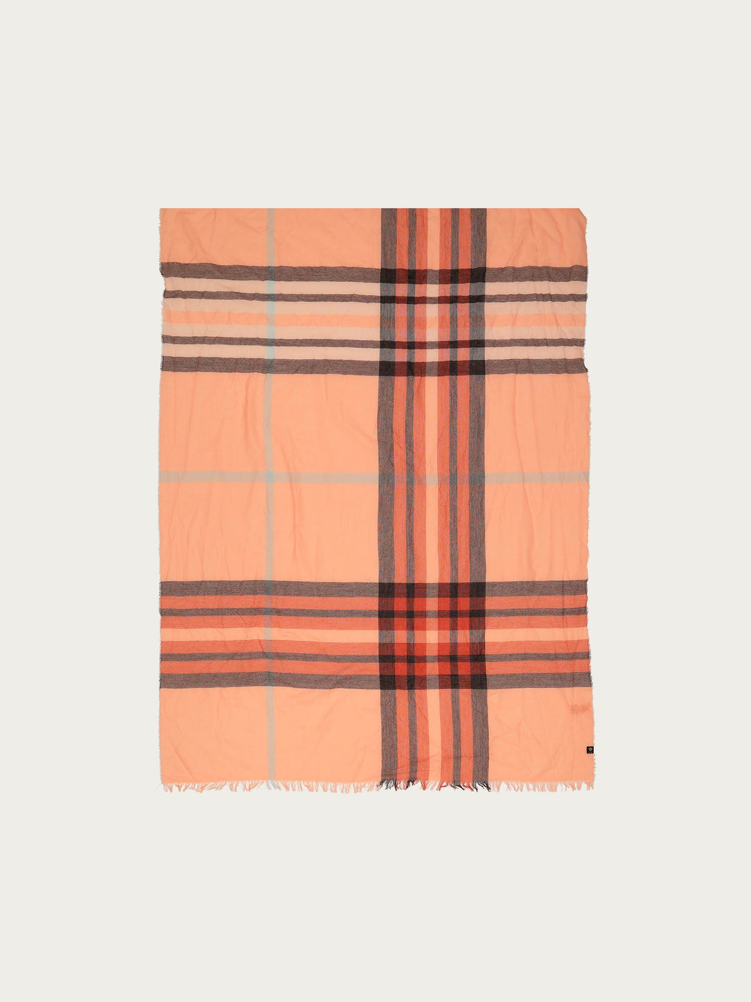 Sustainability Edition - Leichte Stola mit FRAAS Plaid Karo