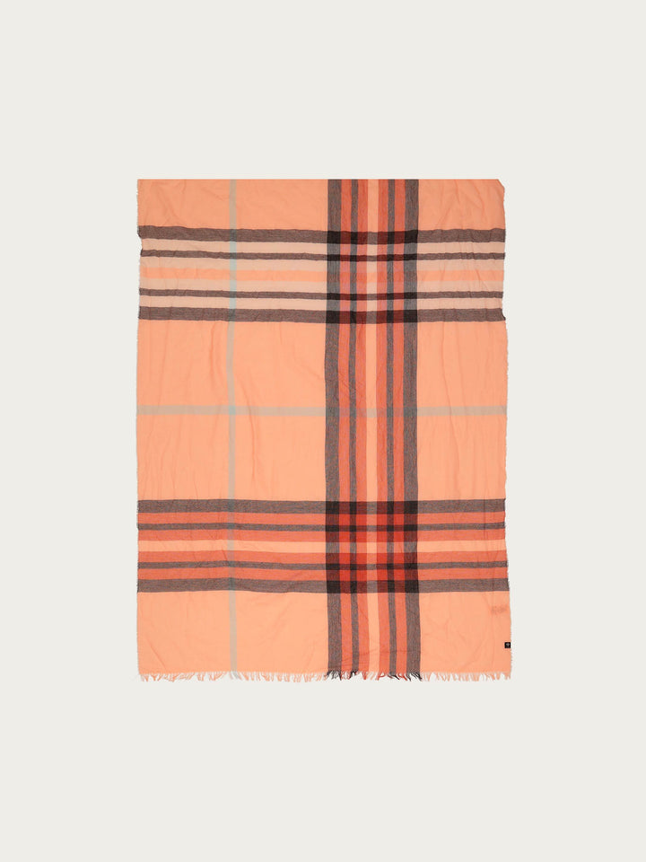 Sustainability Edition - Leichte Stola mit FRAAS Plaid Karo