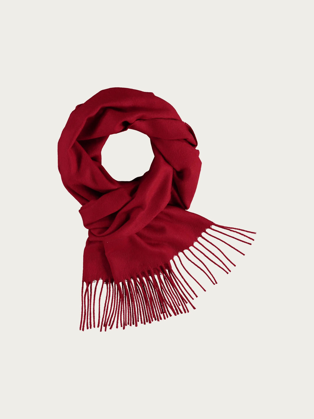 Cashmink-Schal mit Fransen