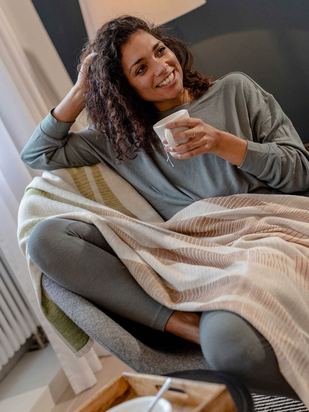 Sustainability Edition - Decke mit Wave-Design - Made in Germany