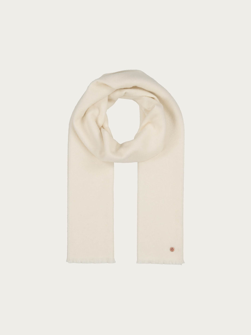 Einfarbiger Schal aus reinem Kaschmir