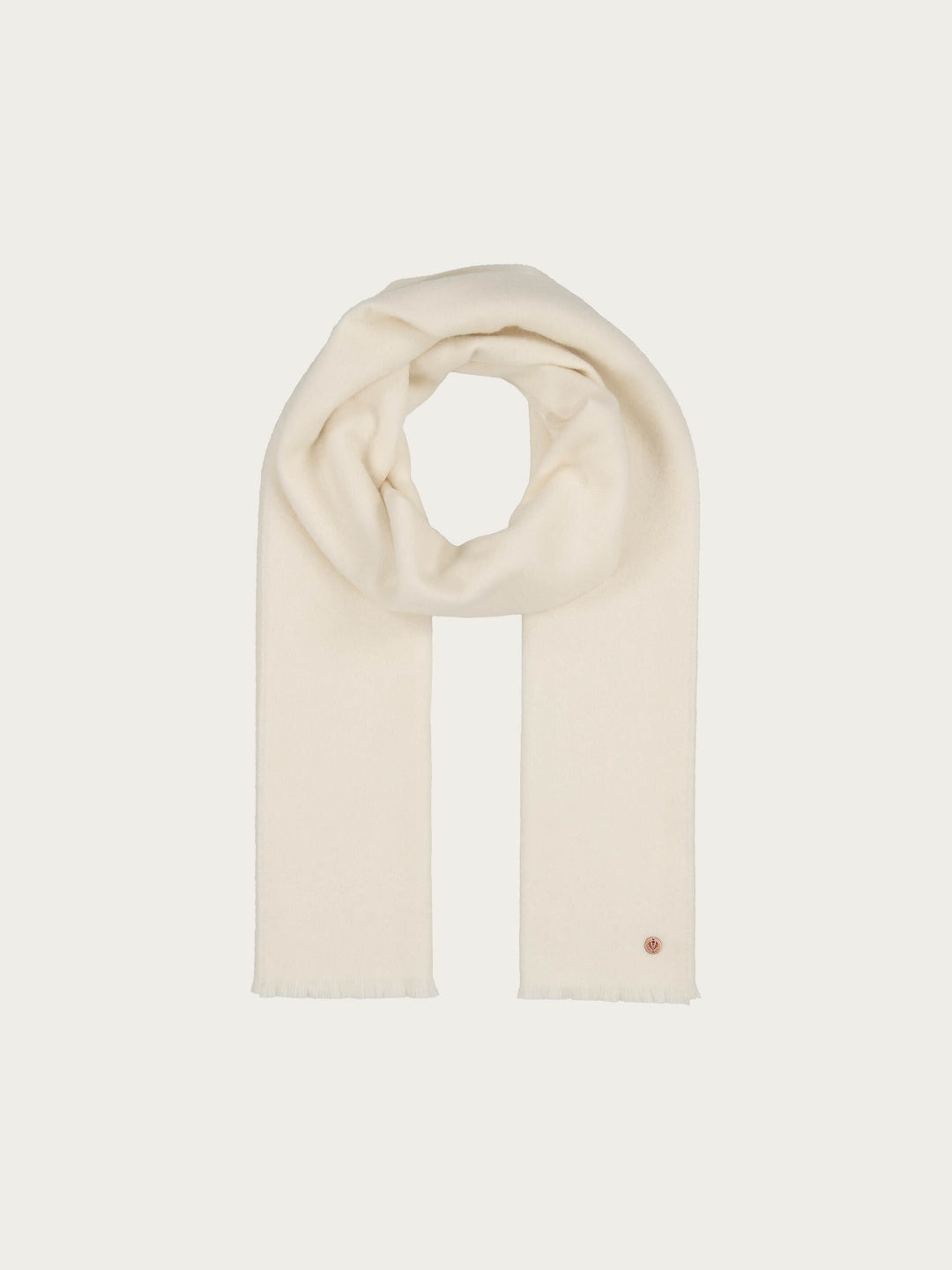 Einfarbiger Schal aus reinem Kaschmir