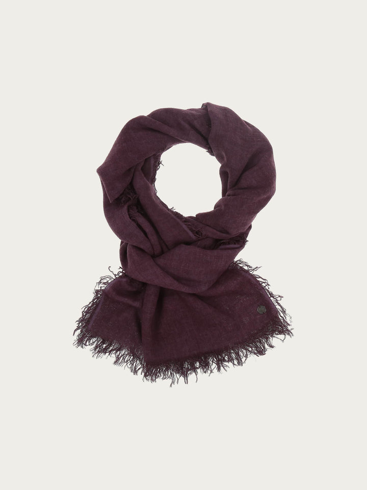 Einfarbige Stola in Viskosemischung