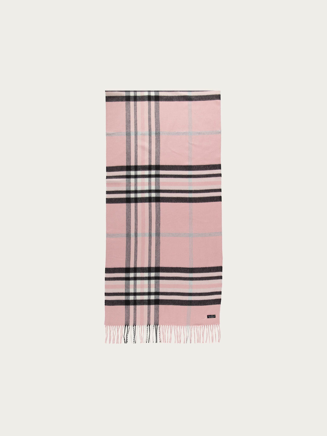 Breiter Cashmink-Schal mit FRAAS Plaid Karo