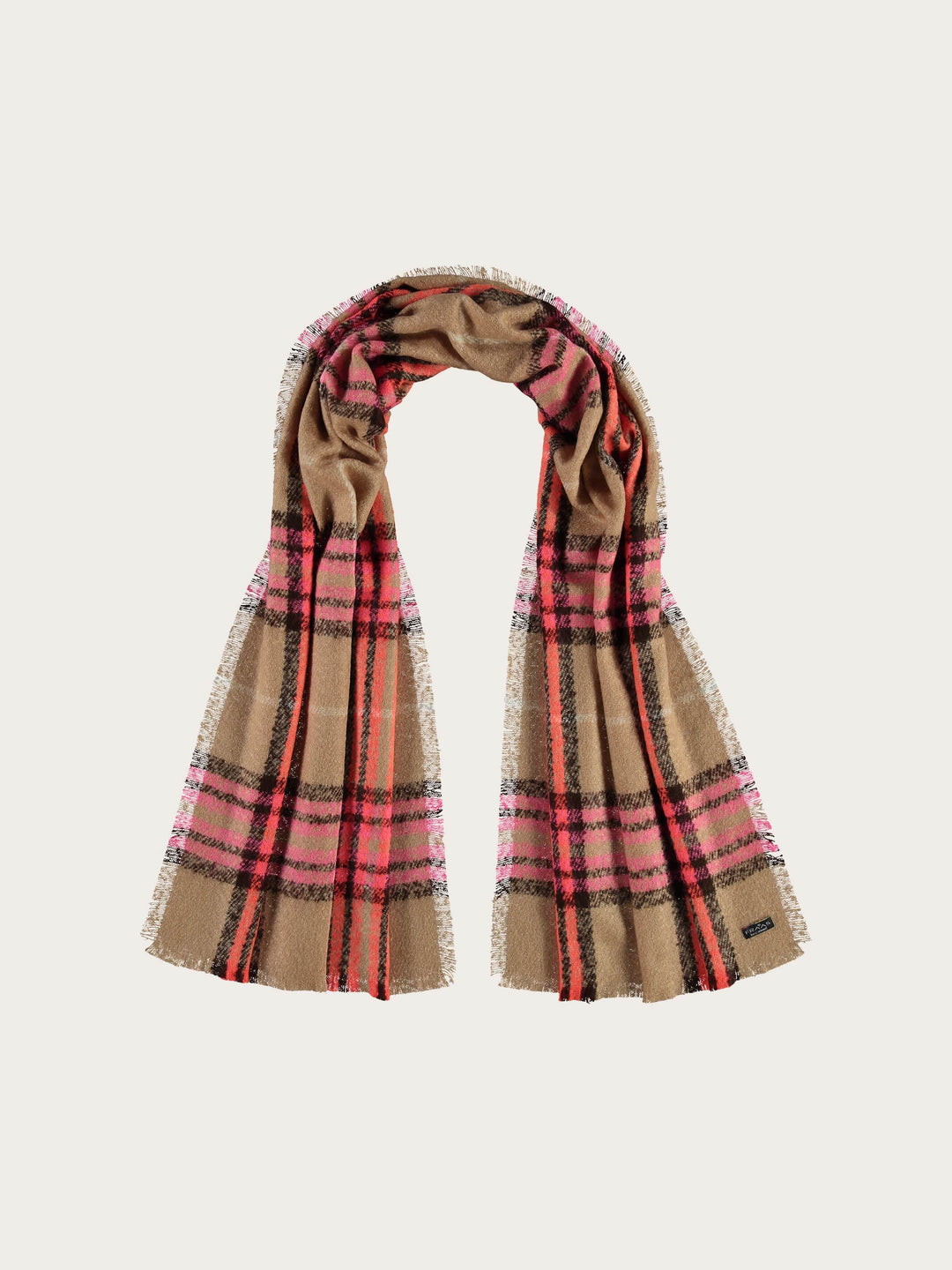 Cashmink-Stola mit FRAAS Plaid Karo