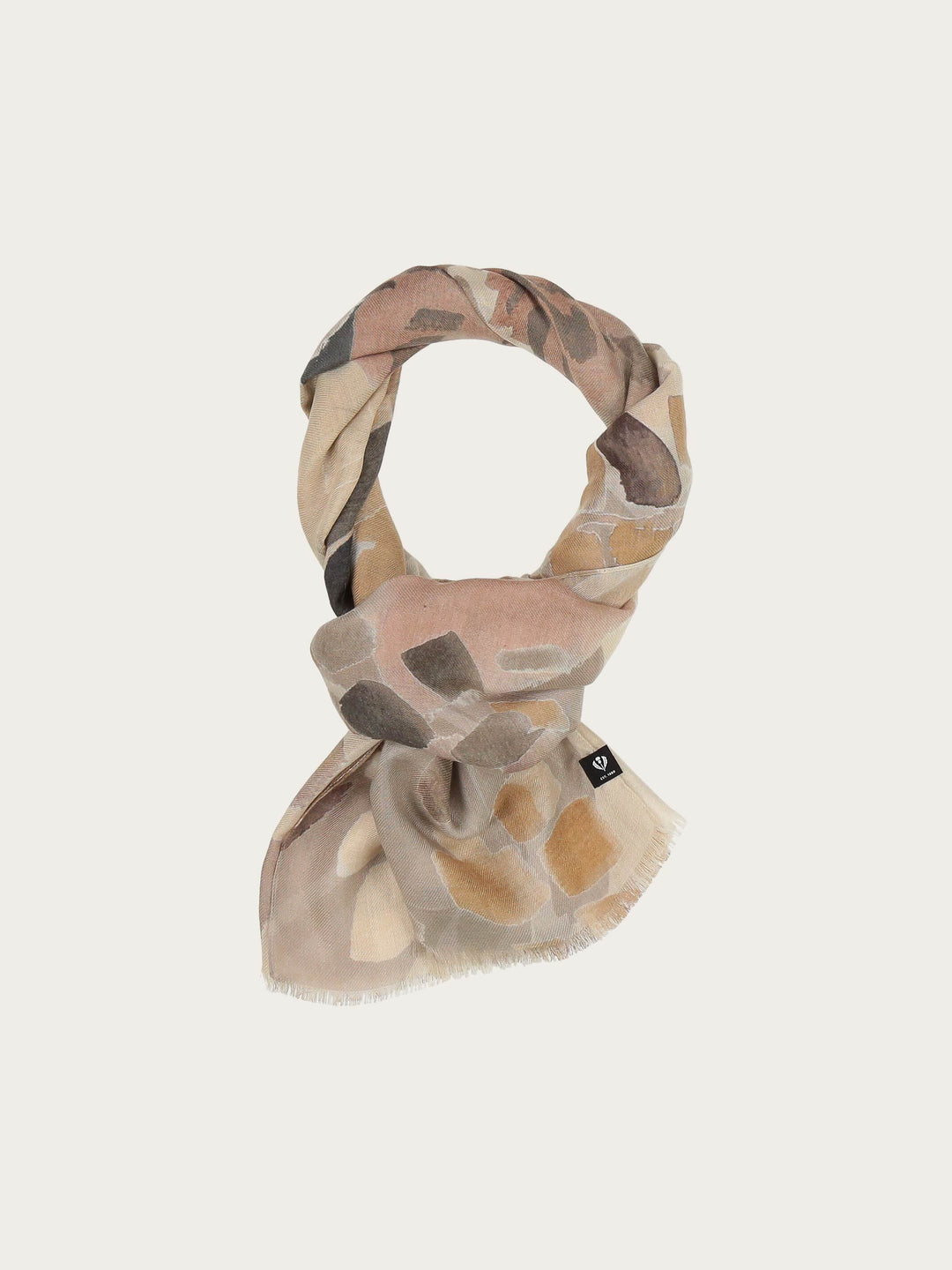 Sustainability Edition - Schal mit abstraktem floralem Design