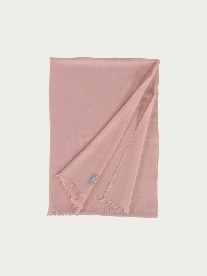 Zarte einfarbige Pashmina aus reinem Kaschmir