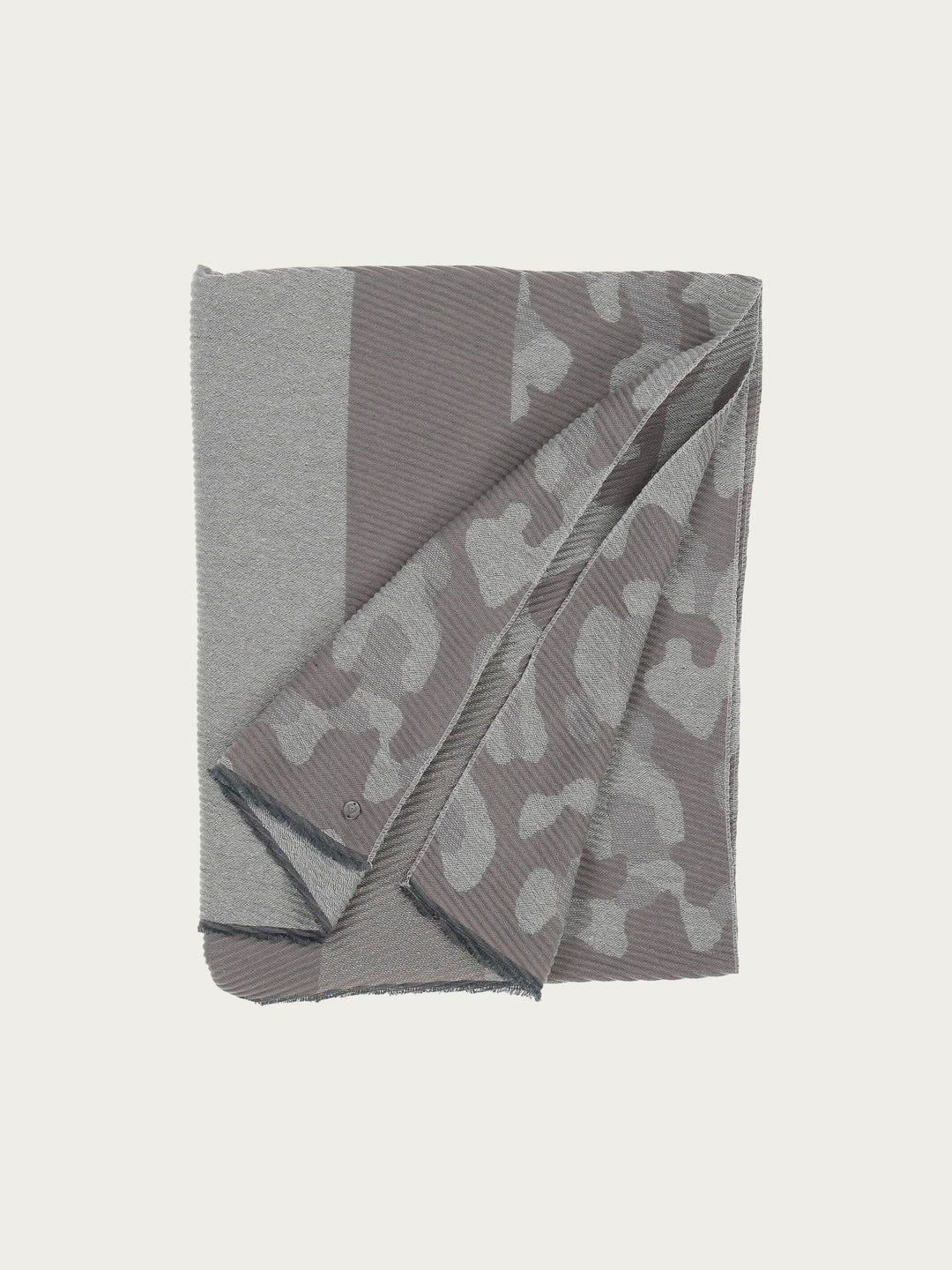 Plissee-Schal mit Animal-Design