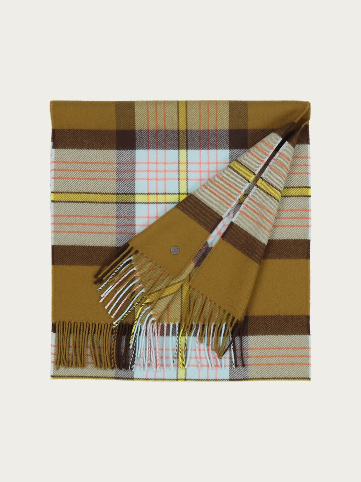Sustainability Edition - Wollschal mit Box-Karo