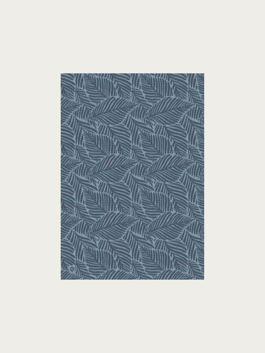 Decke mit Blätter-Design - Made in Germany