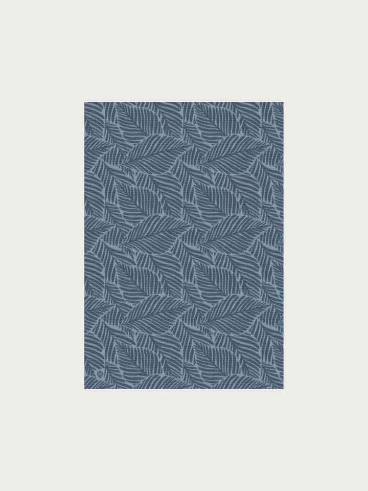 Decke mit Blätter-Design - Made in Germany