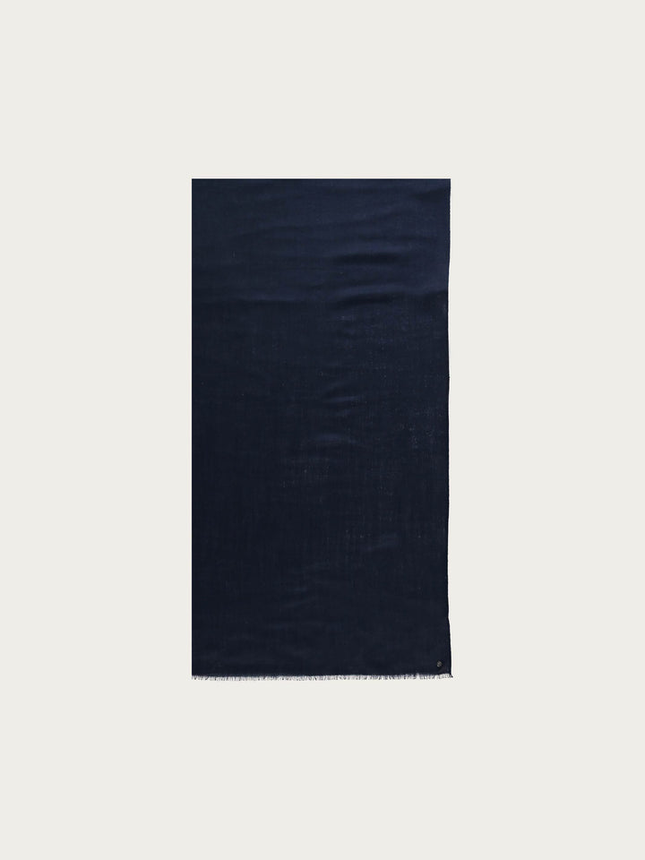 Einfarbige Pashmina aus reiner Wolle