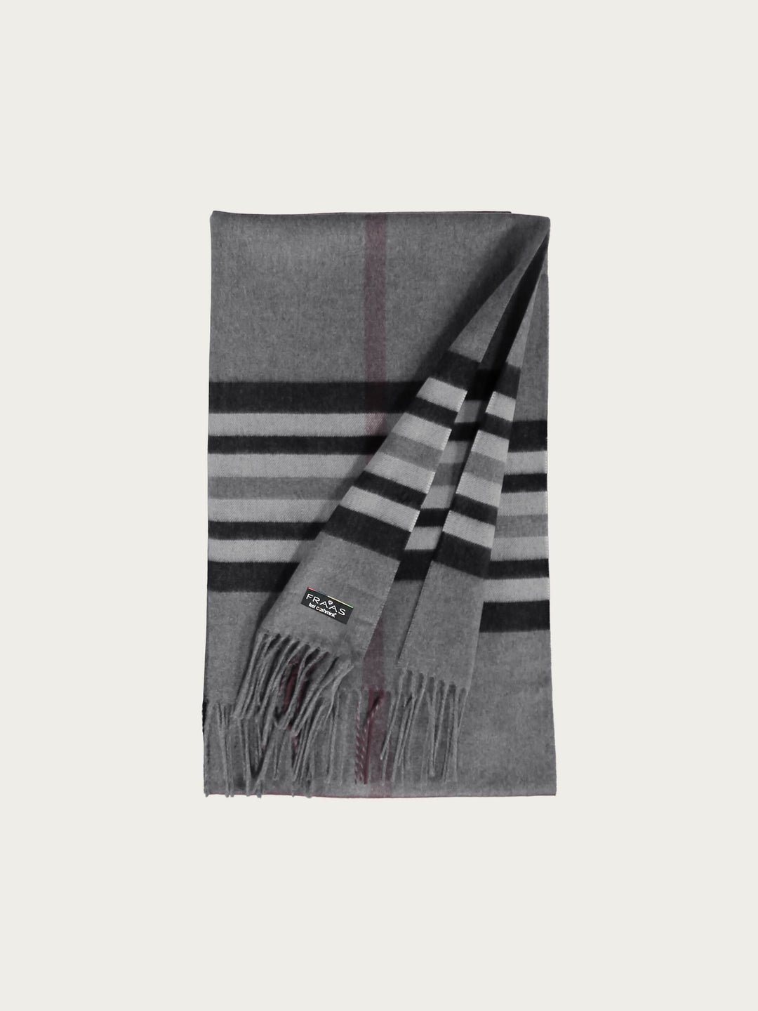 Breiter Cashmink-Schal mit FRAAS Plaid Karo